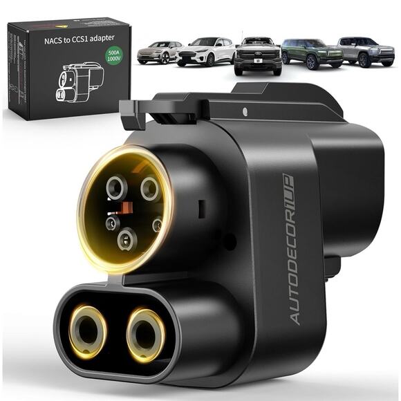 NACS to CCS Adapter 500A/1000V – Tesla Supercharger to CCS EV Charging - Picture 1 of 8